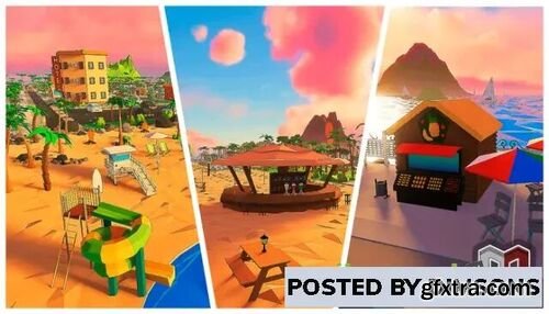 Low Poly Resort. Islandville v1.0