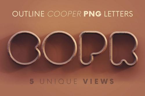 Deeezy - Outline Cooper - 3D Lettering