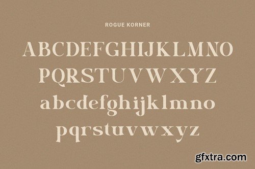 Rogue Korner - Strong Headline Font UH9B8EA