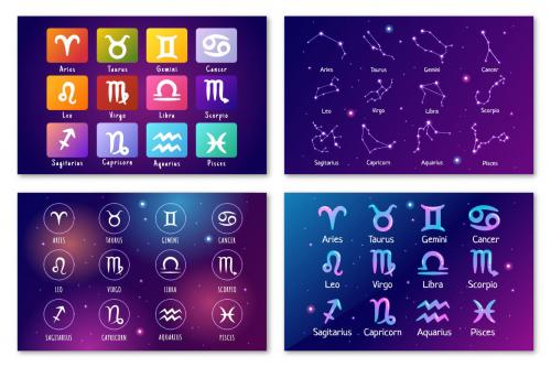 Deeezy - 11 Zodiac Wheel Astrological Sign Illustration