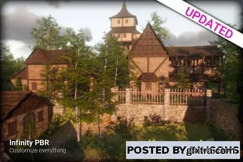 Medieval Fantasy Town Village Environment for RPG FPS v4.2