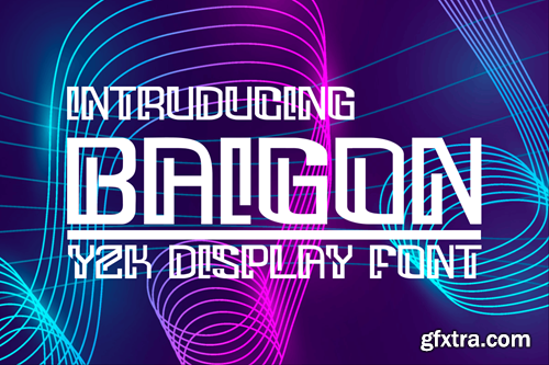 Baigon Display Music Font J4RKR4S