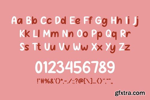 Gelembung - Fun Kids Font AM58GXM