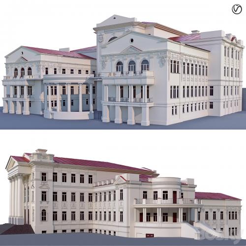 Administrative city building