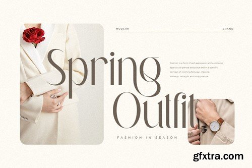 Ralling - Unique Luxury Modern Display Font 3GQ2ZUH