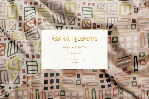 Deeezy - 6 Abstract Elements - FREE Patterns