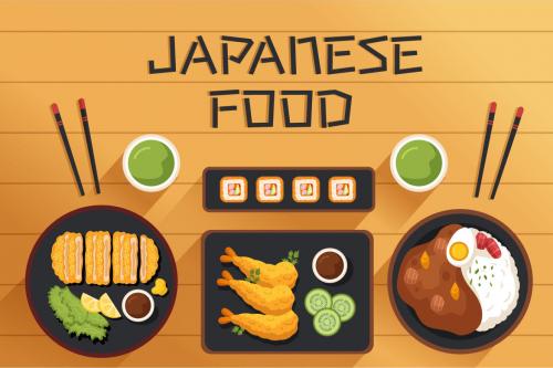 Deeezy - 15 Japanese Food Illustration