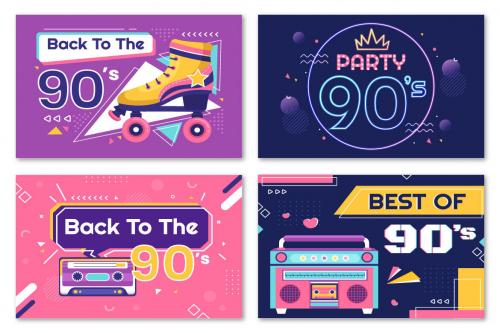 Deeezy - 90s Retro Party Illustration