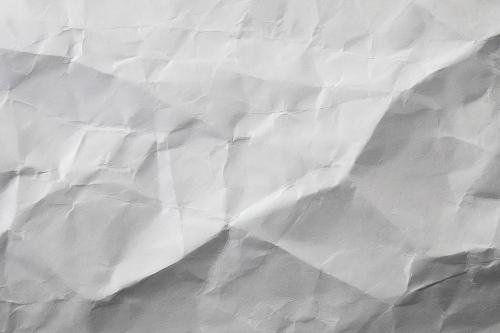 White Crumpled Paper