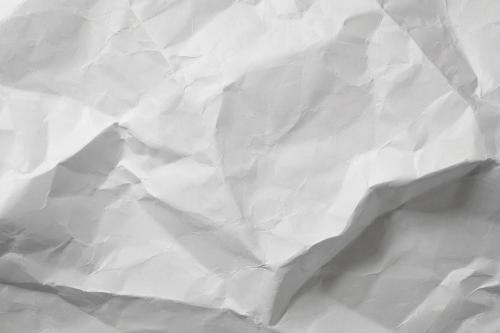 White Crumpled Paper