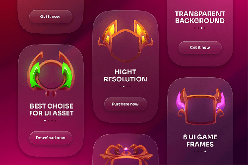 UI Game Frames Vol.3