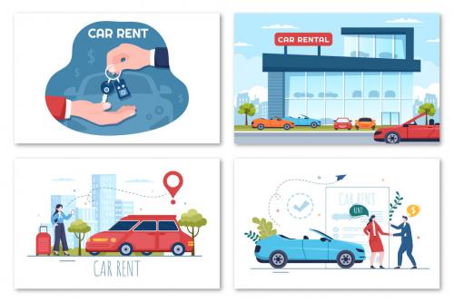 Deeezy - 15 Car Rental Illustration