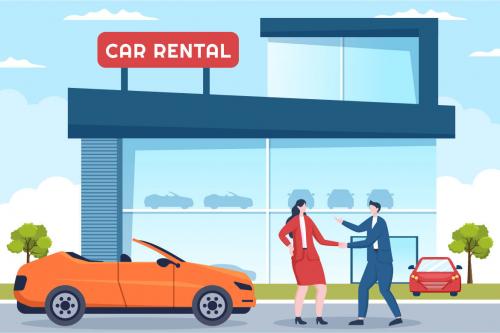 Deeezy - 15 Car Rental Illustration