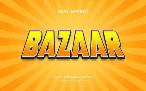 Bazaar Text Effect