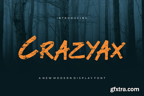 Crazyax - Font CRCXD88