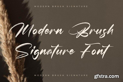 Brightton Puredis Modern Brush Signature Font JUMY8B3