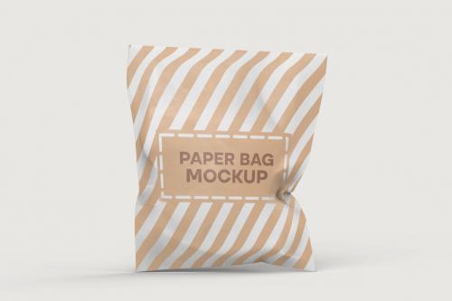 Deeezy - Paper Craft Festival Gift Paper Bag Mockup