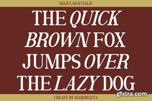 Birbulf - Modern Classic Serif Typeface HJLC5L8