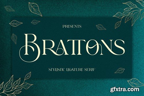 Brattons - Stylistic Ligature Serif HZEDZ8K