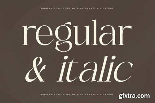 Adogare Modern Serif Font 7PYP6QW