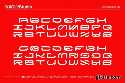 NCL Brayqose - Cyberpunk Futuristic Mecha Font MEVAWKS