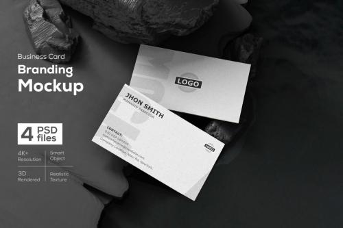 Deeezy - Business Card Branding Mockup