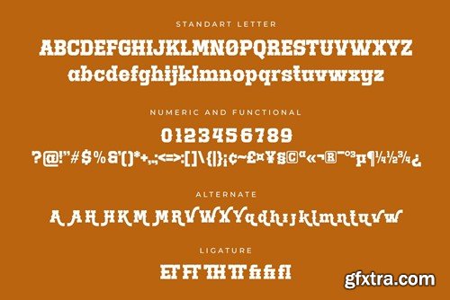 Burgeon Decorative Western font YVJCRKK