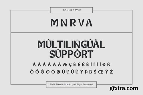 Merlove - Modern Bold Display Font LHY85R6