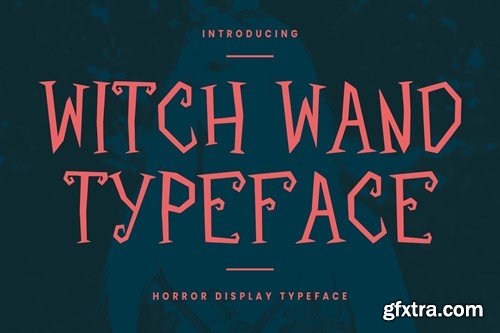 Witch Wand Display Typeface Y63NHH3