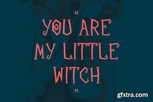 Witch Wand Display Typeface Y63NHH3