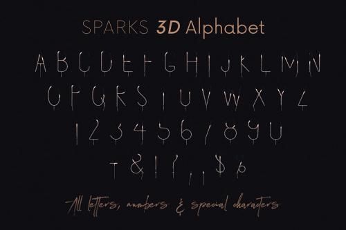 Deeezy - Sparks - 3D Lettering