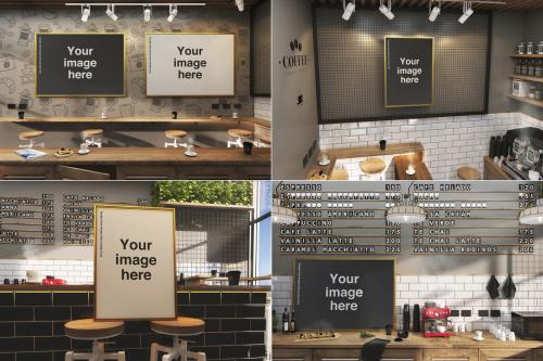 Deeezy - Coffee House Poster Mockups