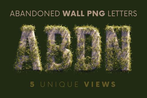 Deeezy - Abandoned Wall - 3D Lettering