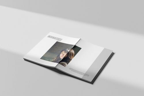 Deeezy - A4 Magazine - 6 Mockups