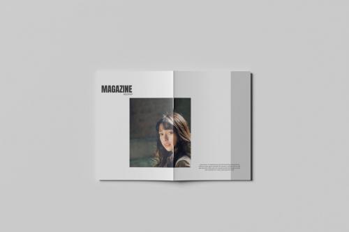 Deeezy - A4 Magazine - 6 Mockups