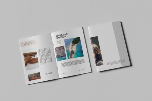 Deeezy - A4 Magazine - 6 Mockups