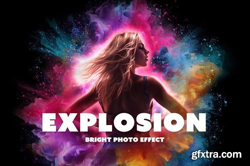 Holi Explosion Photo Effect 29H3ZYY