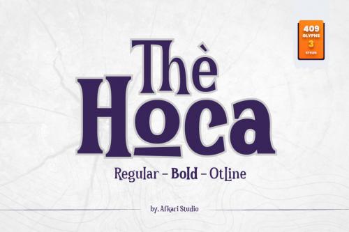 Deeezy - The Hoca – Display Serif Font