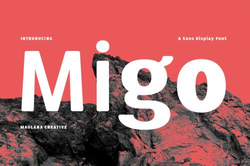 Deeezy - Migo Round Sans Serif Display Font