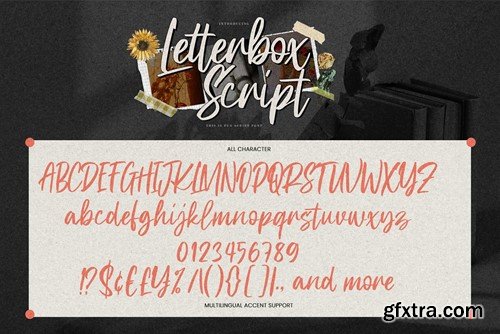 Letterbox Script - This is Fun Script Font A84AAKY