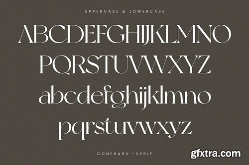 Conebars - Elegance Serif Font V3RSGKA