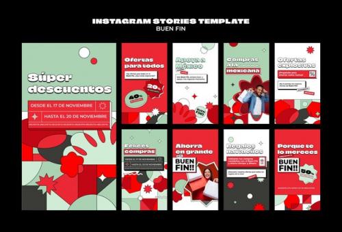 Buen Fin Template Design