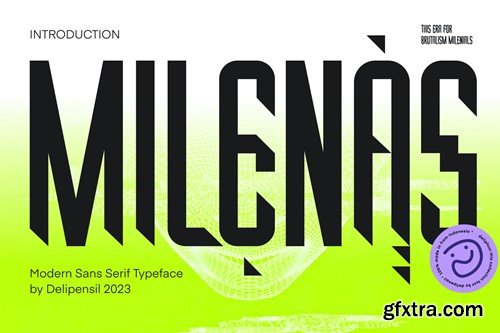 MILENAS - Modern Sans Serif VCMKHQP