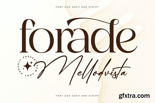 Forade Mellodvista Font Duo 6AQ6R97