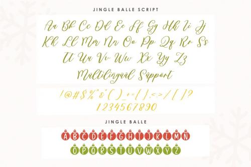 Deeezy - Jingle Balle - Christmas Font Duo