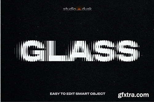 Refracted Text Effect JESN9DG