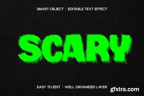 Distressed Horror Text Effect LPE9TJJ