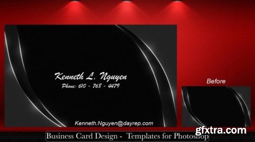 Business Card Design - Templates for Photoshop