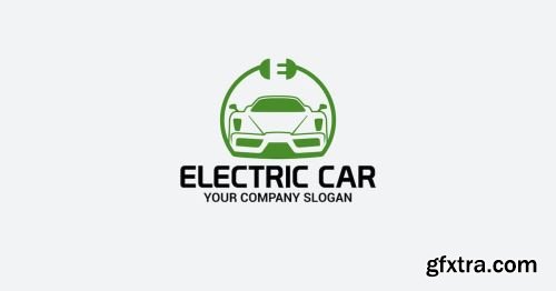 Green-Eco Car Logo Pack 8xAI