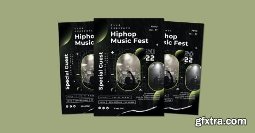 Indie Music Flyer Design Pack